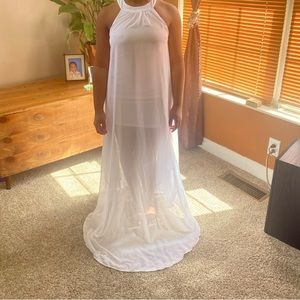 Bailey Blue white dress, size small.